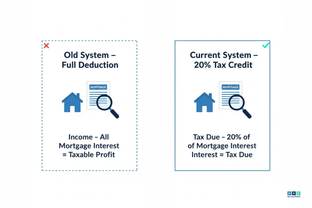 Can mortgage interest and finance costs still be claimed as expenses?