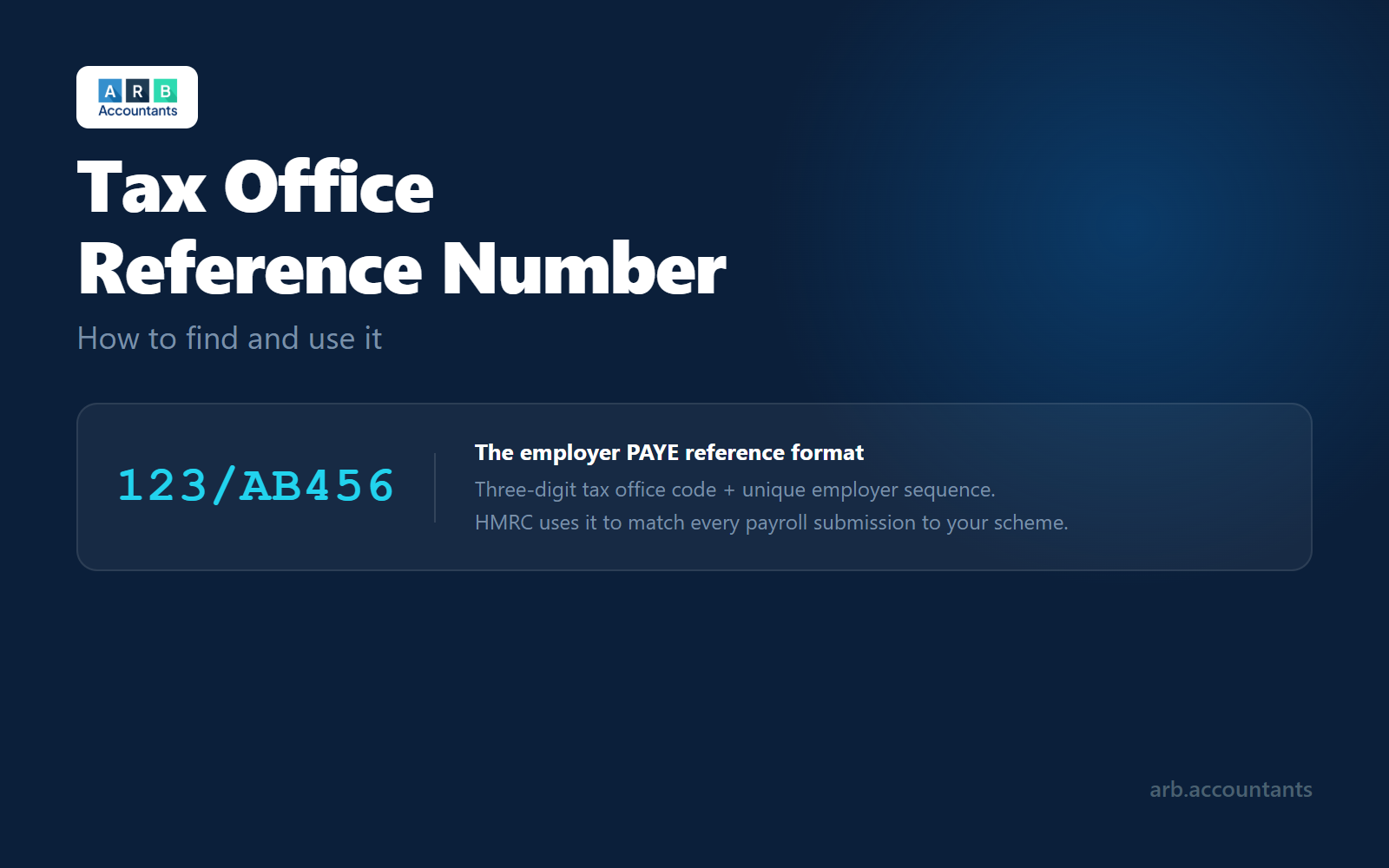 Tax Office Reference Number: How to Find and Use It