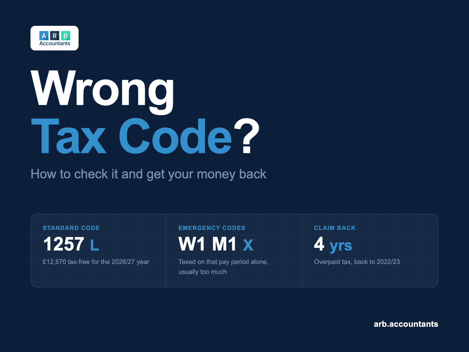 Wrong Tax Code? How to Check It and Get Your Money Back