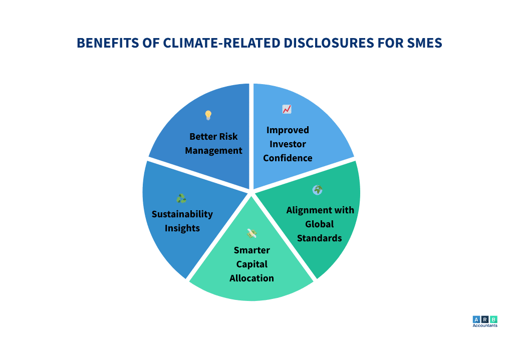 benefits of climate related disclosures for SMEs