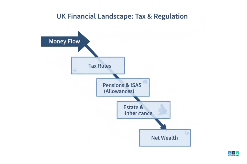 How Do Tax and Regulatory Factors Affect Cash Flow Planning in the UK?