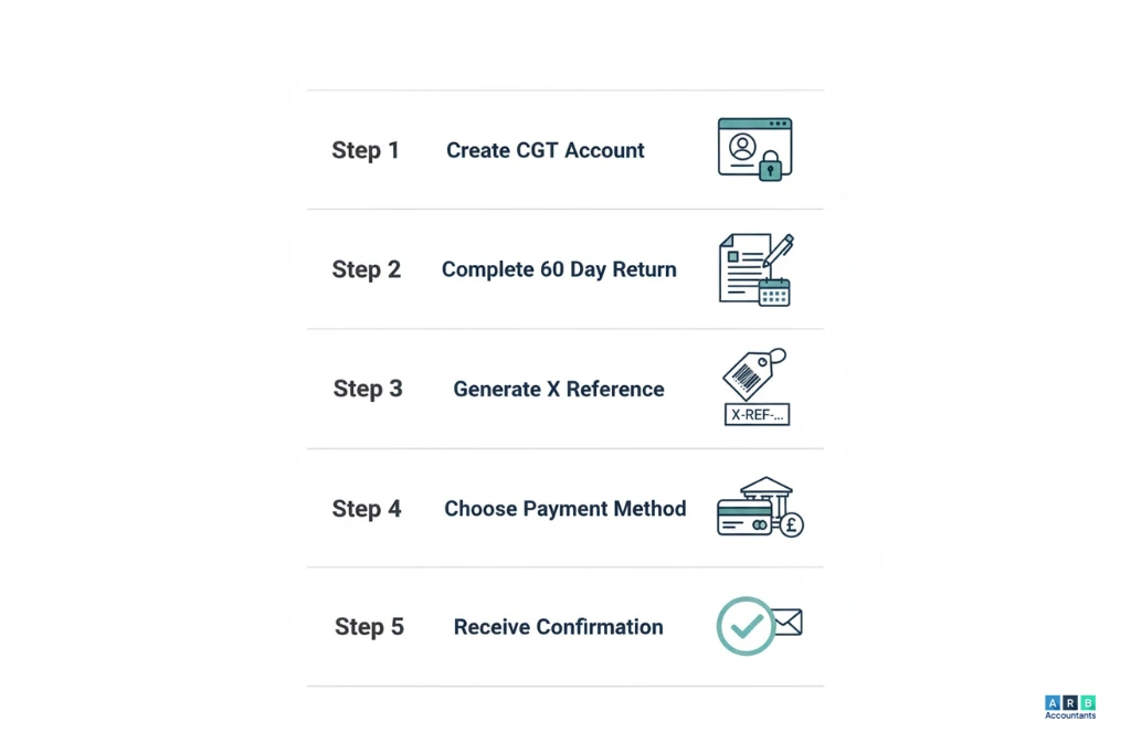 How to Pay Capital Gains Tax Online Step-by-Step From Account Setup to Confirmation
