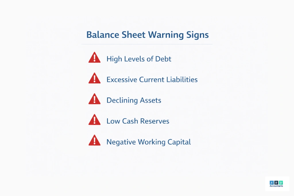 What Are the Warning Signs on a Balance Sheet?